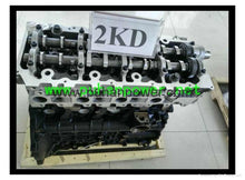 Load image into Gallery viewer, Toyota 2kd 2.5 D4D ENGINE SHORT BLOCK & CYLINDER HEAD LOADED