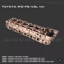 Load image into Gallery viewer, Toyota 1FZ 4.5 loaded  Cylinder Head - Land Cruiser - new carburetor

