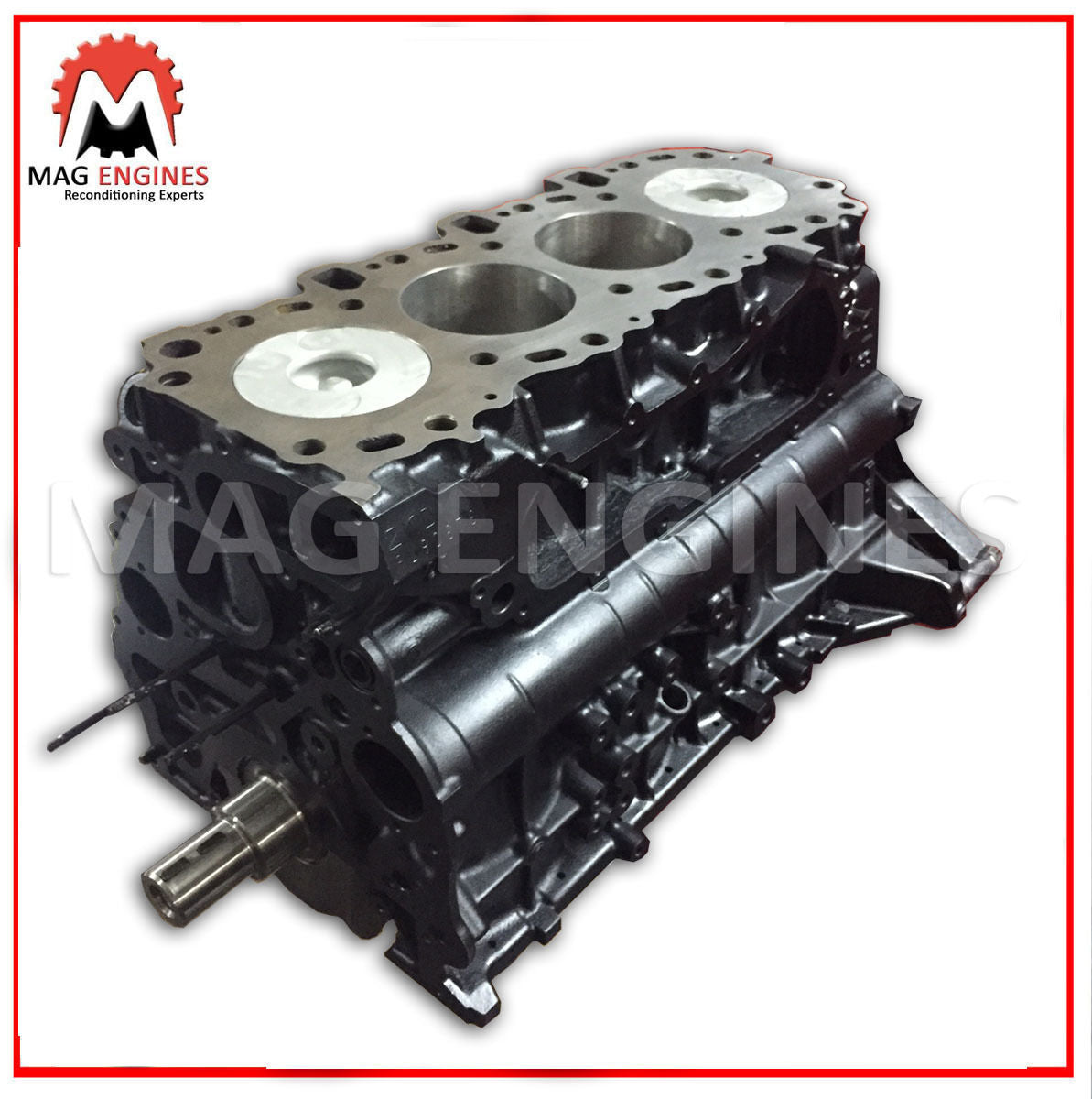 Toyota 2kd 2.5 D4D ENGINE SHORT BLOCK & CYLINDER HEAD LOADED