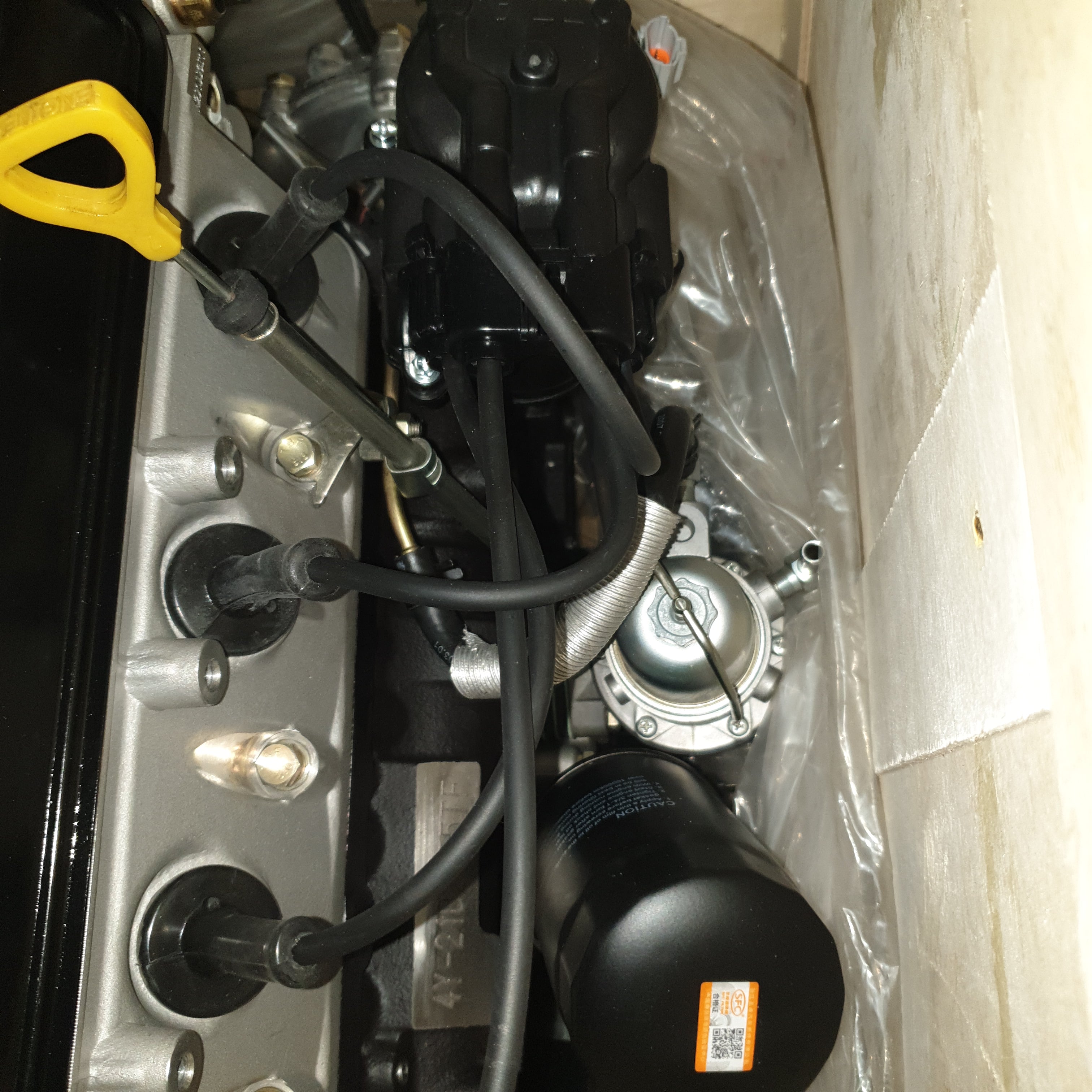 Toyota 4Y 2.2 all 4y full forklift complete loaded engine CARBURETTOR ...